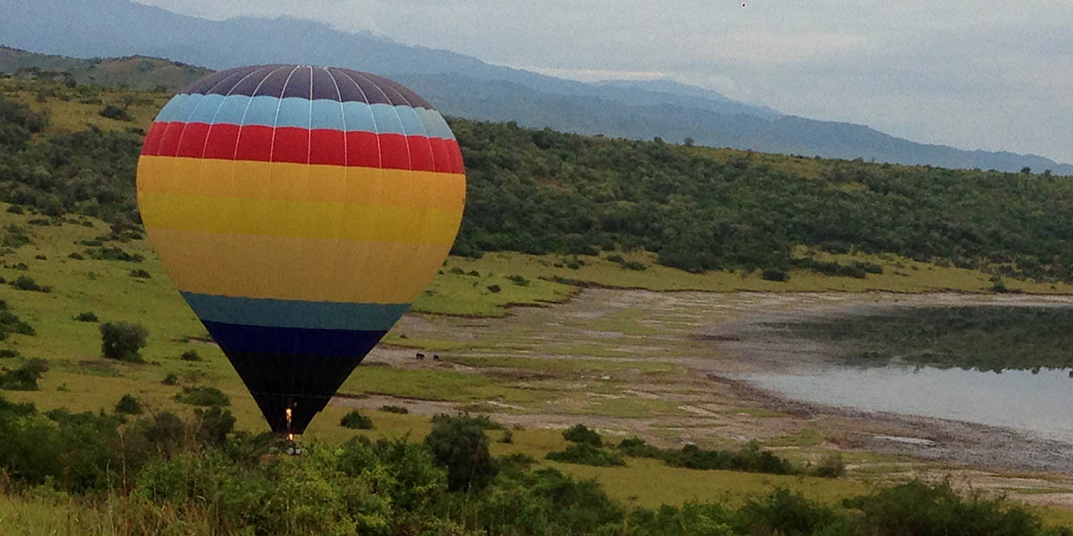 Hot air balloon Queen